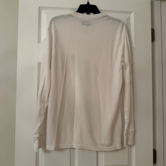 Polo Ralph Lauren White Crewneck Thermal Sweater - Picture 4 of 4